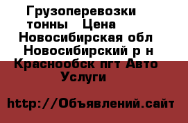 Грузоперевозки 1,5 тонны › Цена ­ 500 - Новосибирская обл., Новосибирский р-н, Краснообск пгт Авто » Услуги   